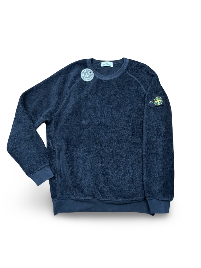 Stone Island Teddy Fleece Crewneck