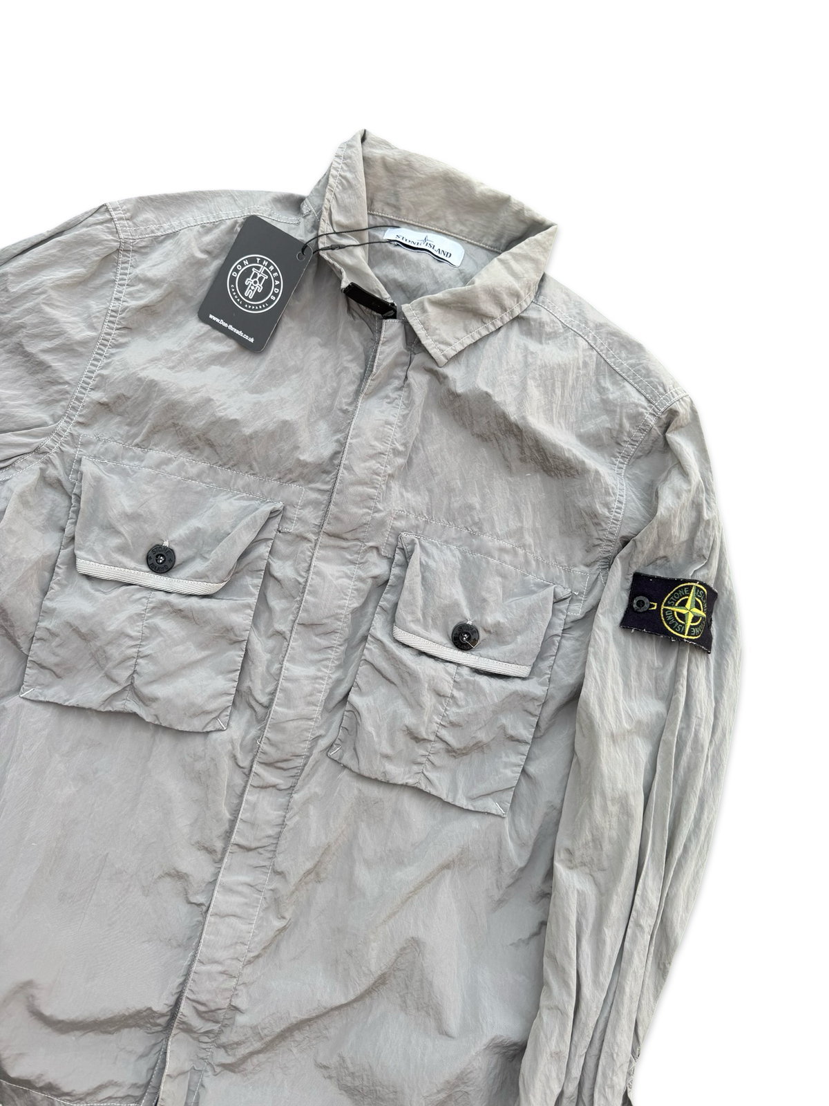 Stone Island Double Pocket Nylon Metal Overshirt
