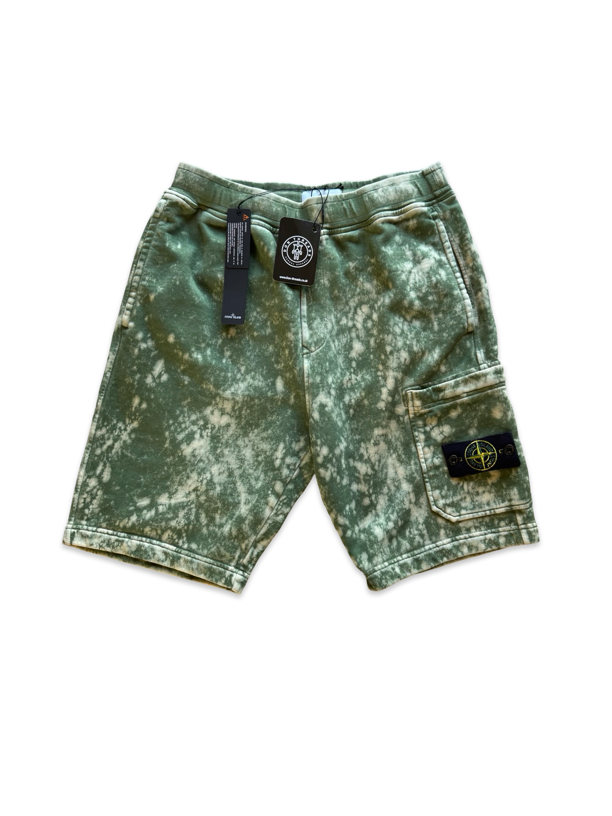 Stone Island OVD Acid Wash Fleece Shorts
