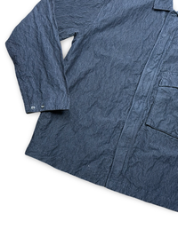 Stone Island Black Wrinkled Corduroy 500-TC Overshirt
