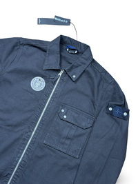 Stone Island Denim Zip Up Overshirt