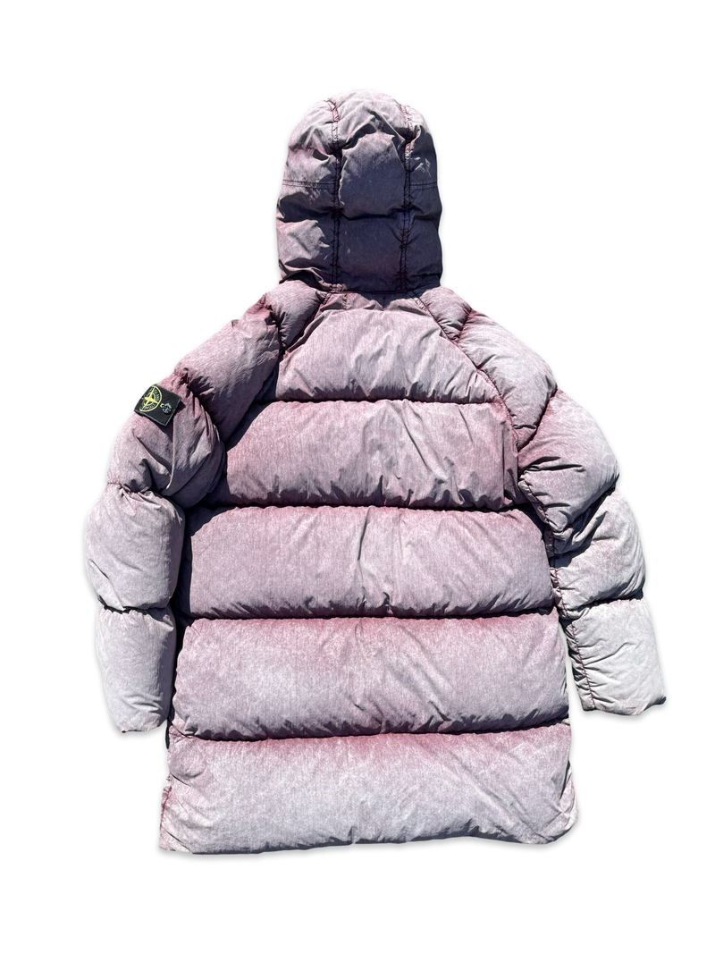 Stone Island Tela Nylon Down With Dust Colour Frost Finish