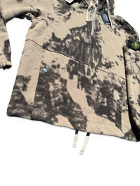 Stone Island Camo Half Zip Hoodie