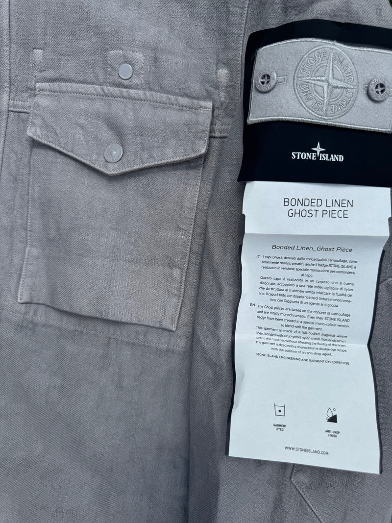 Stone Island Ghost Project Bonded Linen Ghost Piece