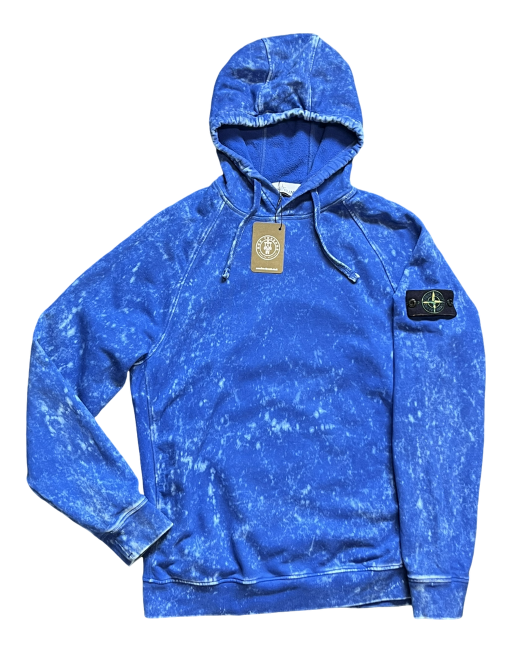 Stone  pullover hoodie青 Size L Stone Island OVD Acid Wash Pullover Hoodie – DON Threads