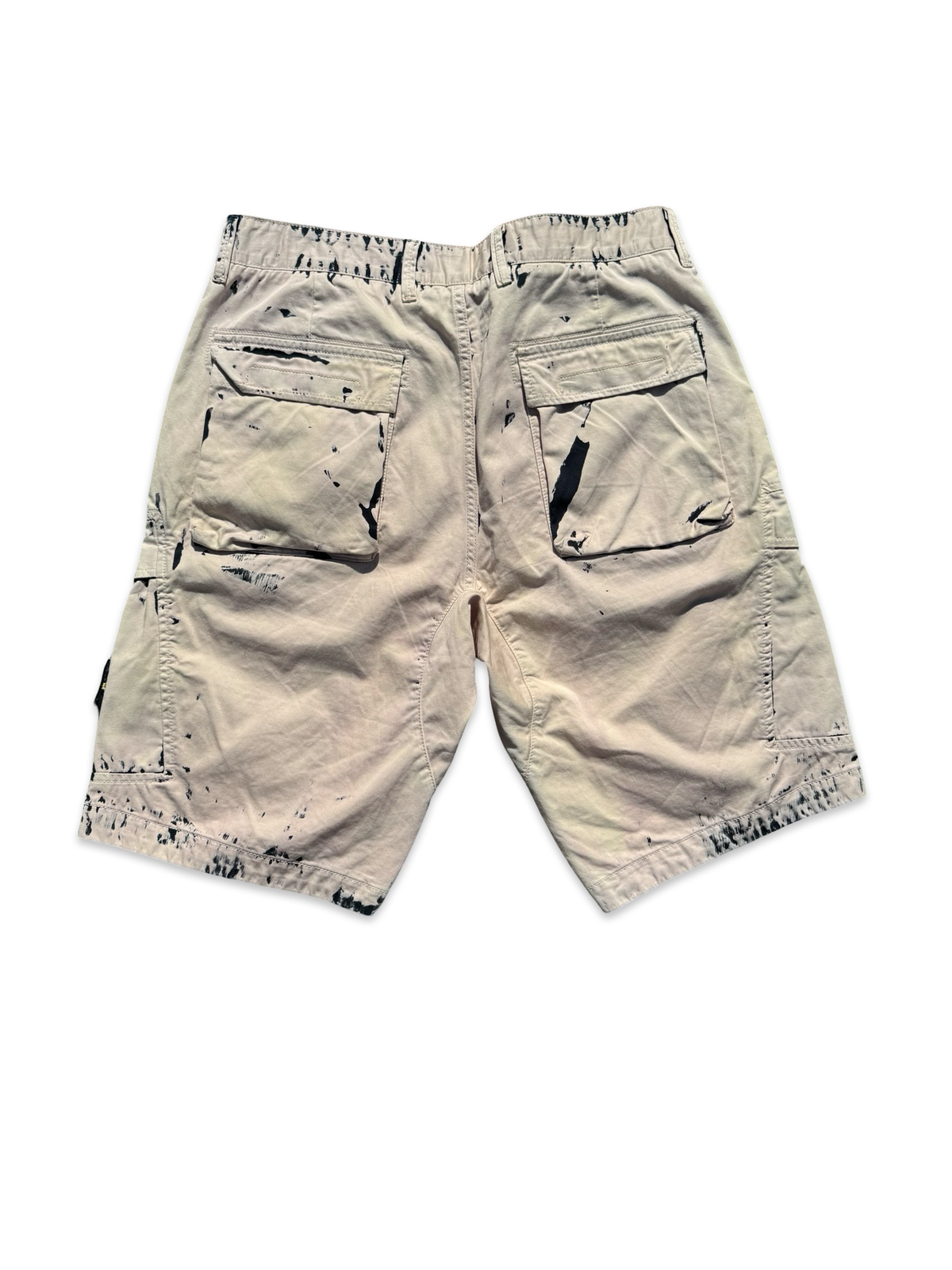 Stone Island Hand Corrosion Cargo Shorts