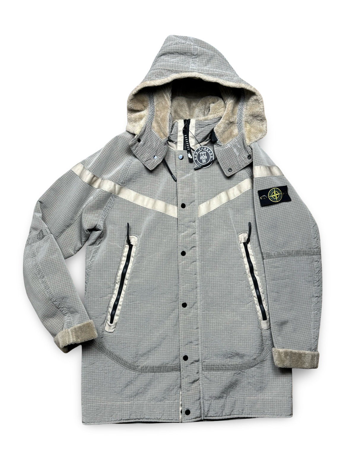 Stone Island x Nike Jacquard Grid On Wool Fur