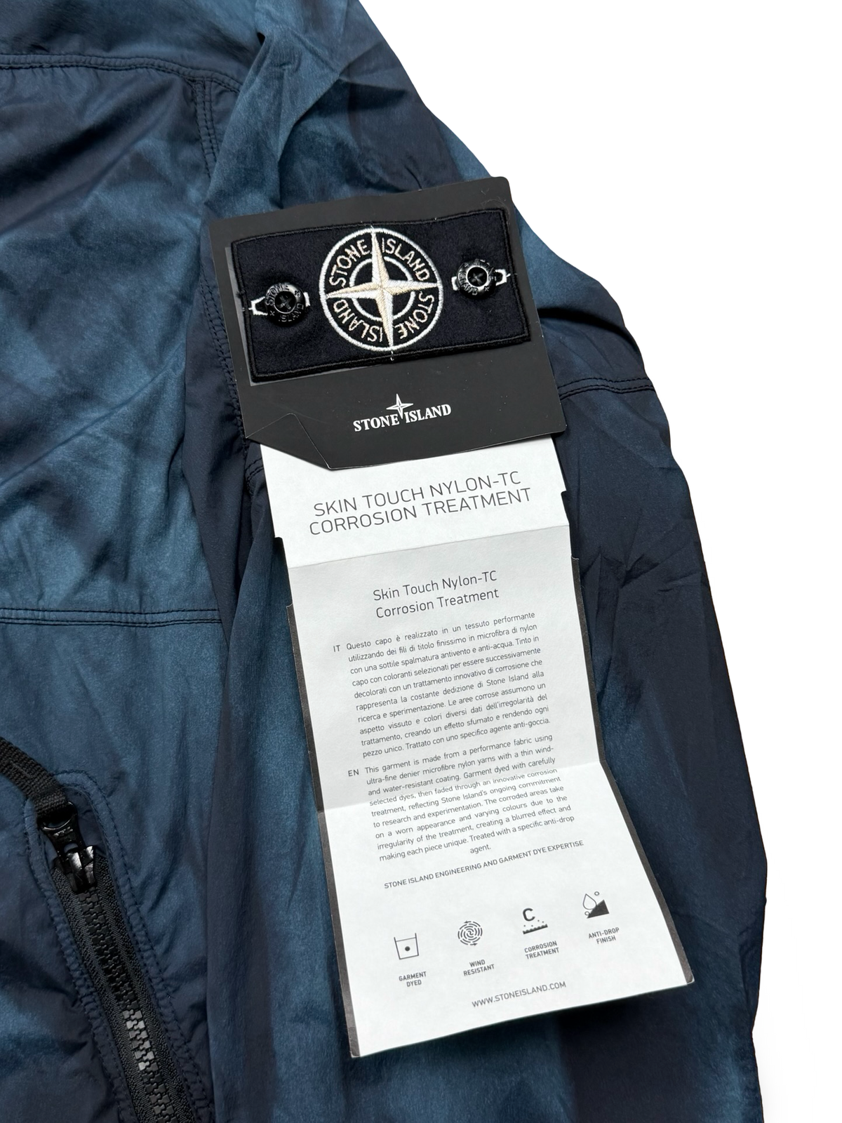 Stone Island Skin Touch Nylon-TC Corrosion Treatment