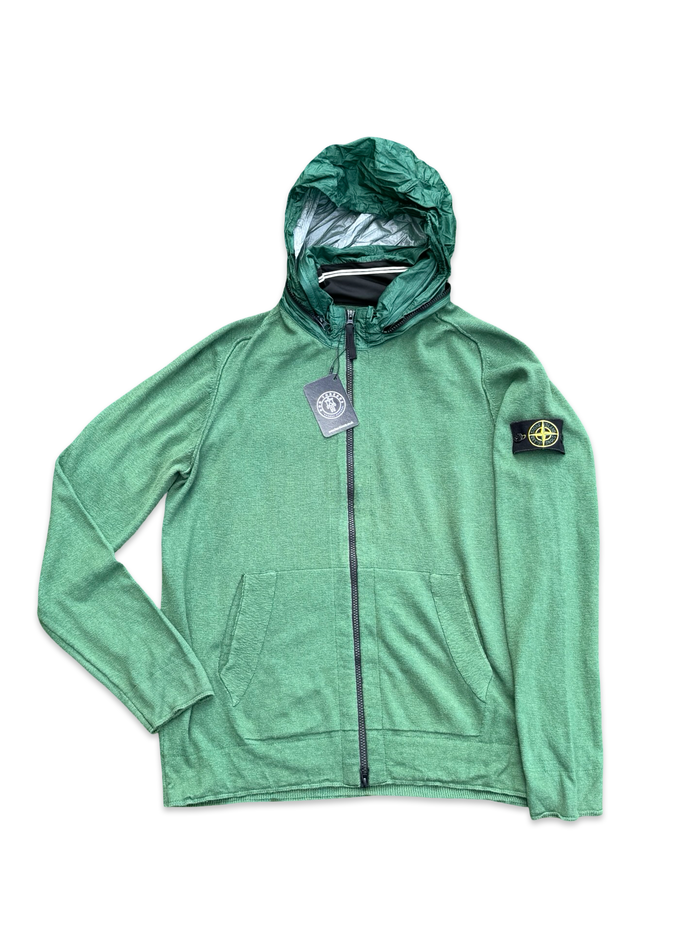 Stone Island Zip Up Hoodie