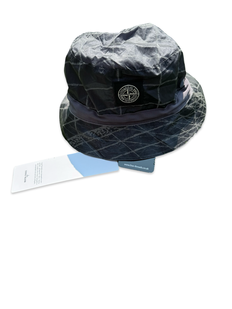 Stone Island Reflective Grid Bucket Hat