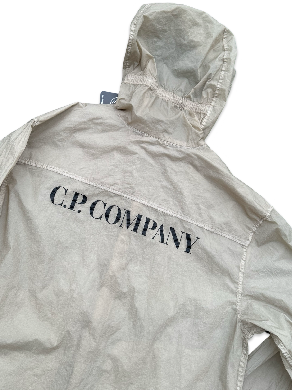 CP Company Light Microweave Laminated Back Logo Jacket