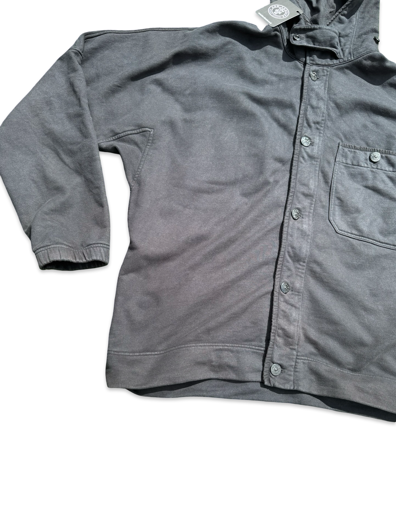 Stone Island Button Up Hoodie