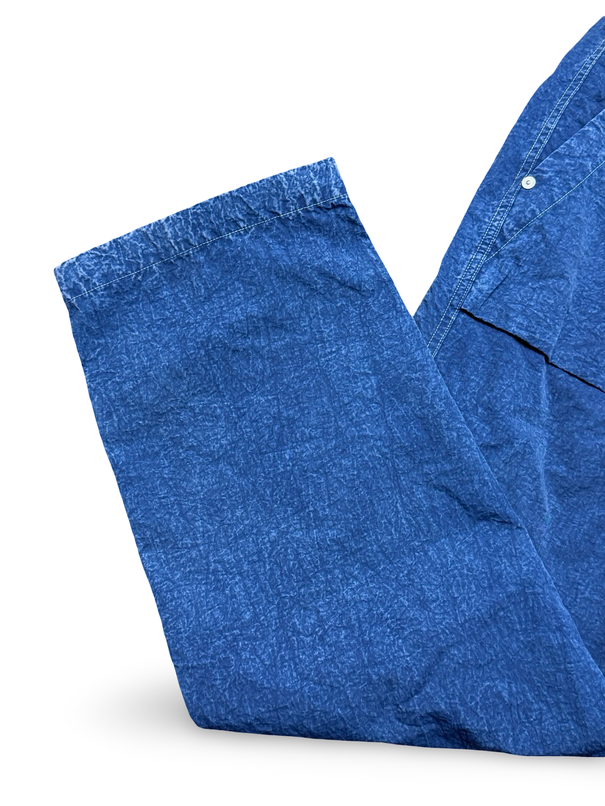 Stone Island Hollow Fibre Nylon Indigo-TC + Corrosion Cargo Trousers