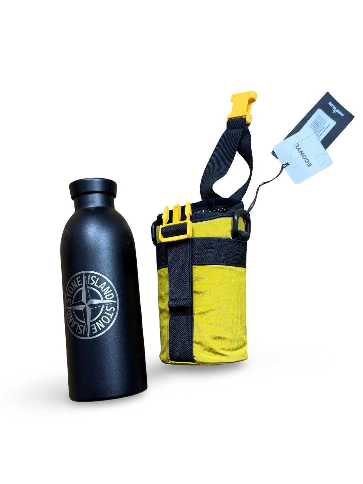 Stone Island Stainless Steel Bottle in nylon metal Pouch