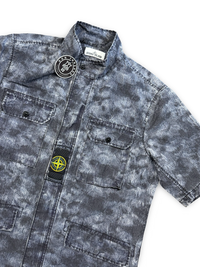 Stone Island Centre Badge DPM Jaquard Overshirt