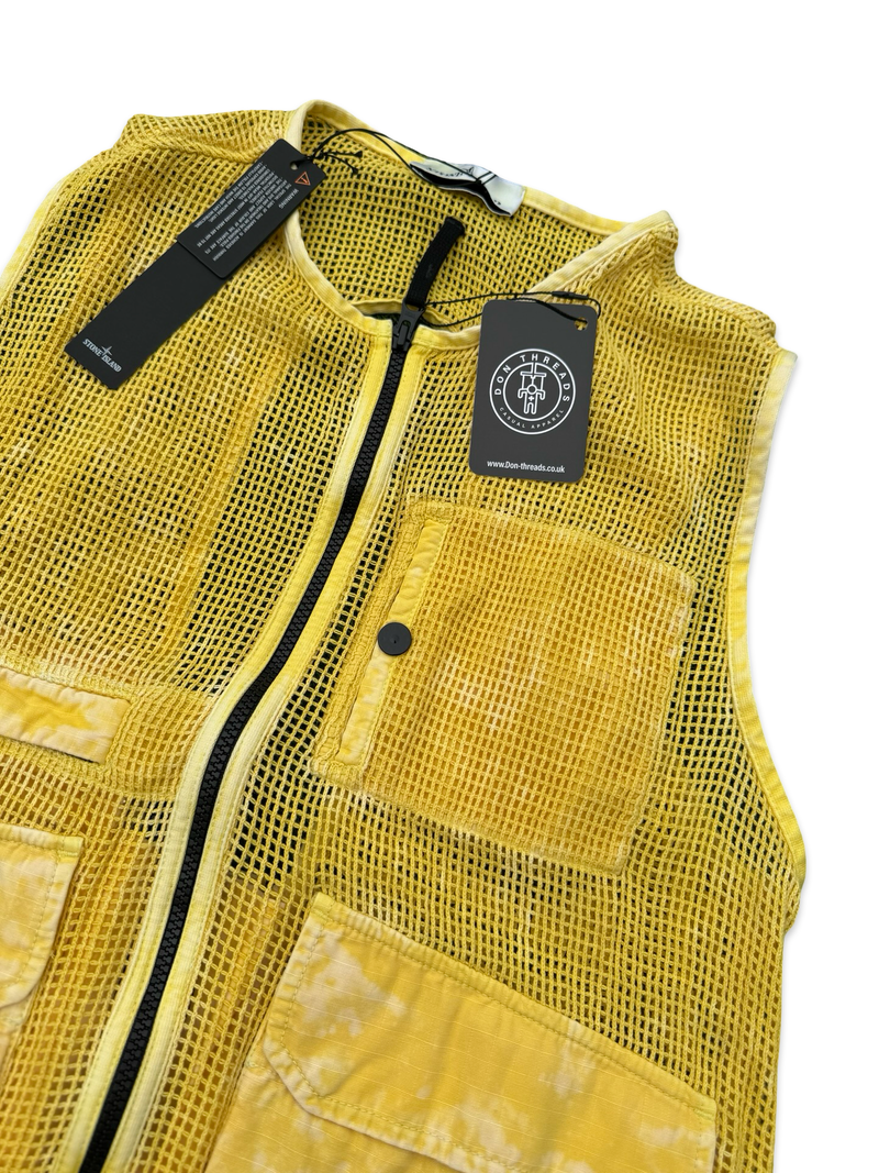 Stone Island Ripstop + Cotton Mesh Off-Dye OVD