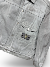 Stone Island | Supreme Reflective Bull Denim-TC