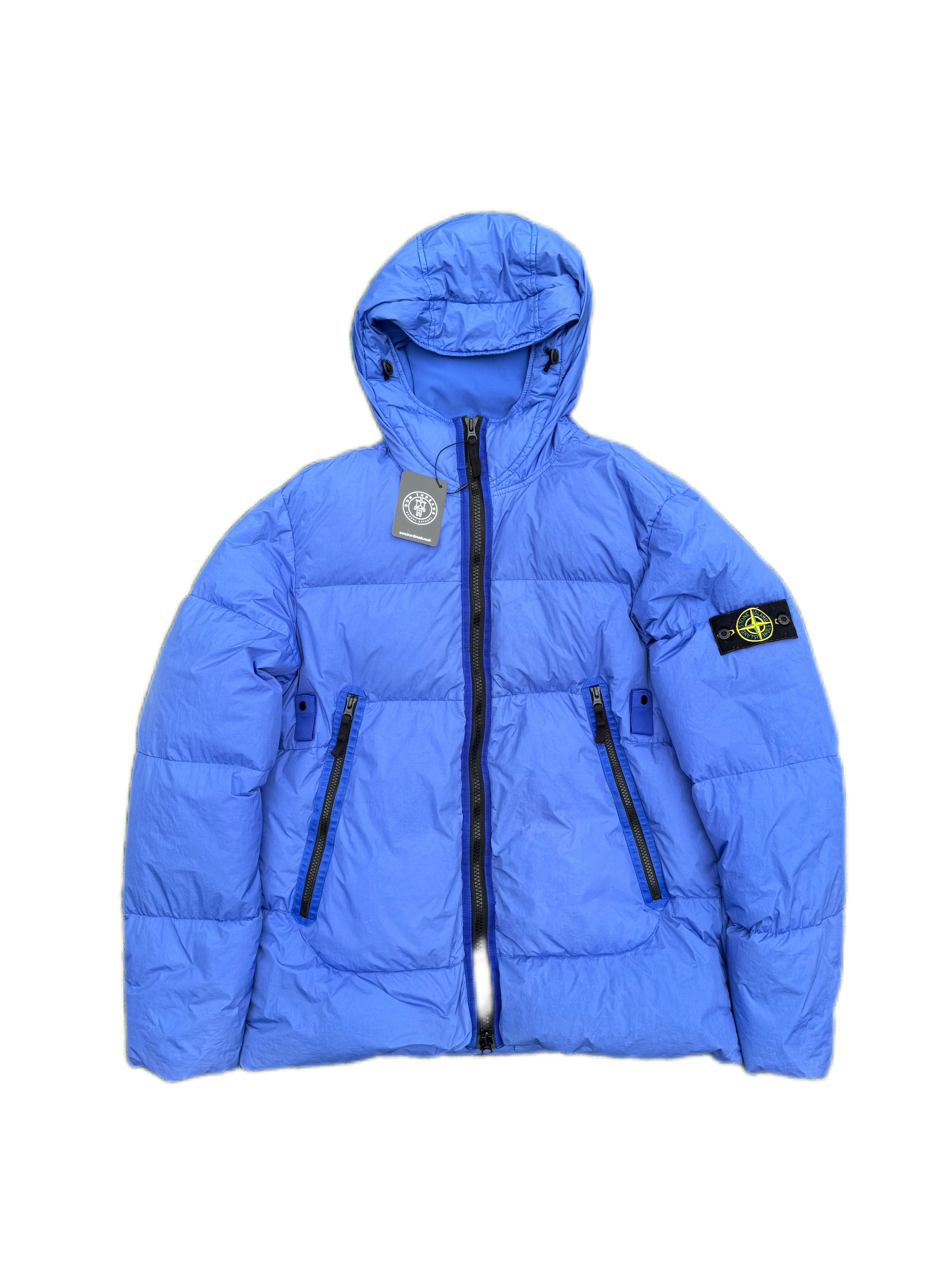 ジャケット・アウター GARMENT DYED CRINKLE REPS NY DOWN Stone Island GARMENT DYED CRINKLE REPS NY DOWN-TC JACKET Black