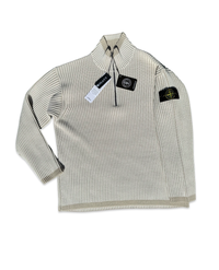 Stone Island Ribbed Half Zip