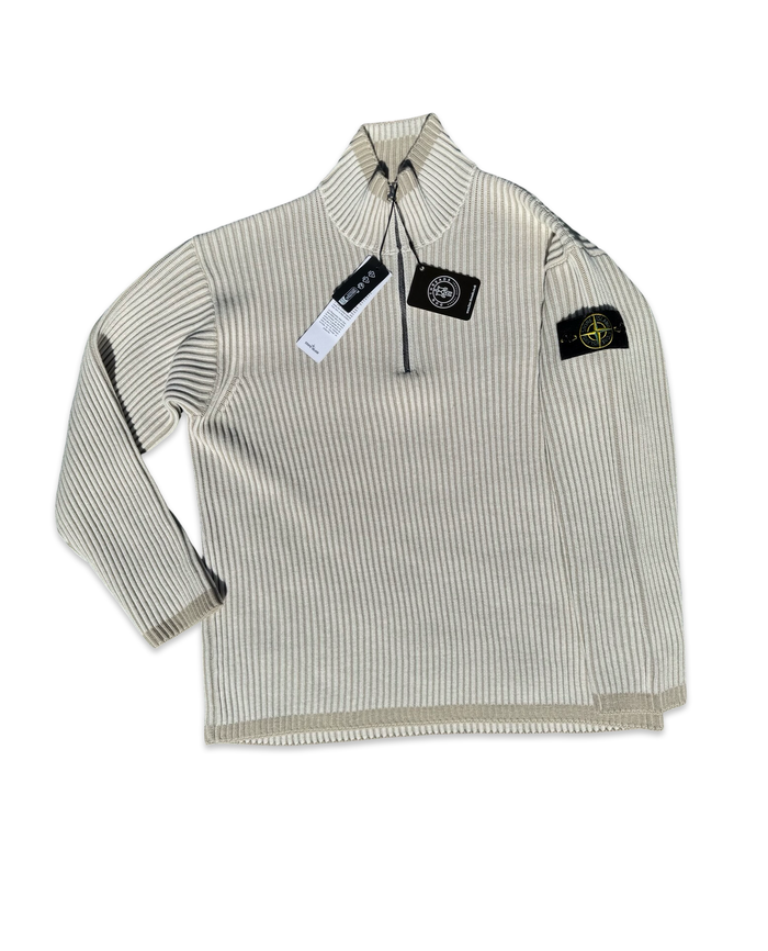 Stone Island Ribbed Half Zip