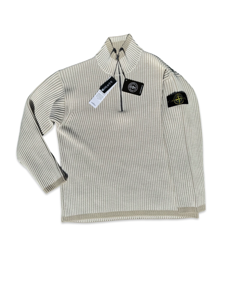 Stone Island Ribbed Half Zip