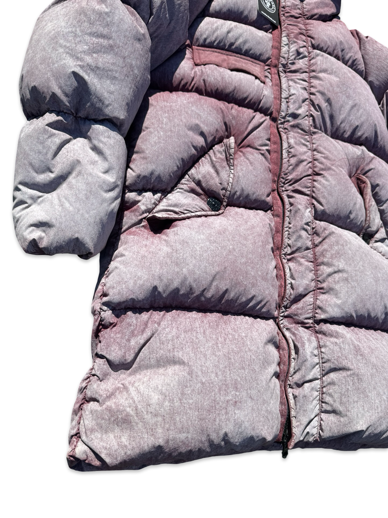 Stone Island Tela Nylon Down With Dust Colour Frost Finish