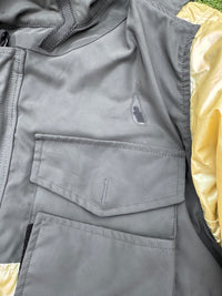 Stone Island Iridescent Coating Tela With Reflex Mat