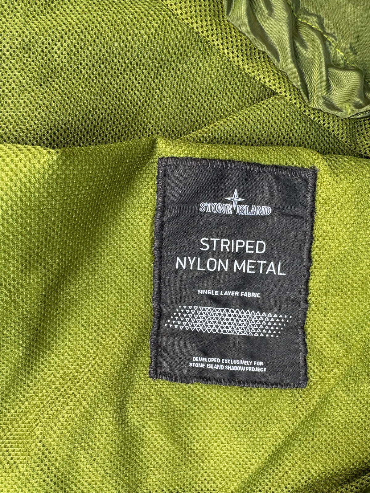 Stone Island Shadow Project Stripped Nylon Metal Smock