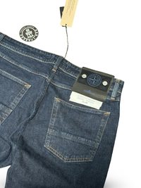Stone Island Stretch Indigo Denim - Rinsed Jeans Type Slim