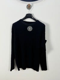 Stone Island Black Ghost Project Ribbed Knit Crewneck