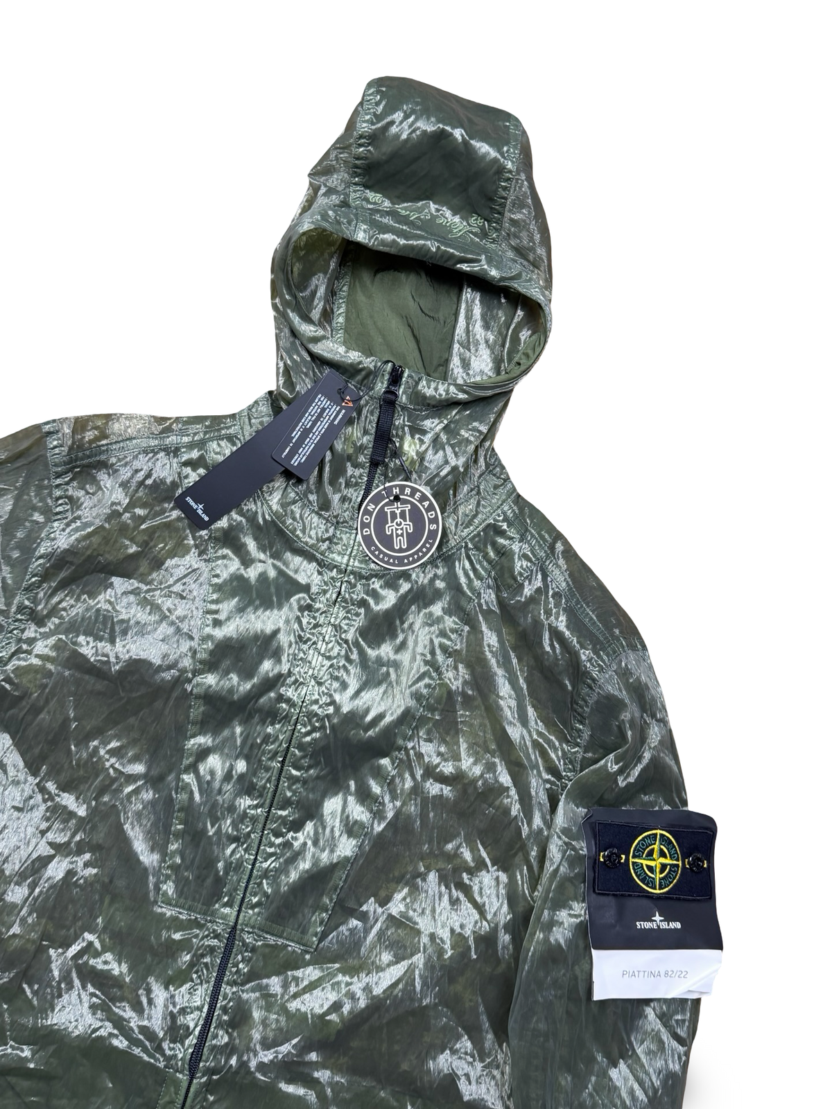 Stone Island Piattina 82/22 40th Anniversary Hooded Parka Jacket
