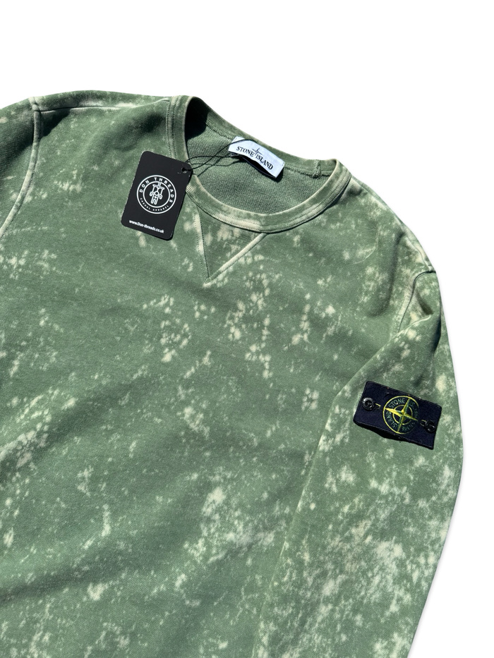 Stone Island OVD Acid Wash Crewneck