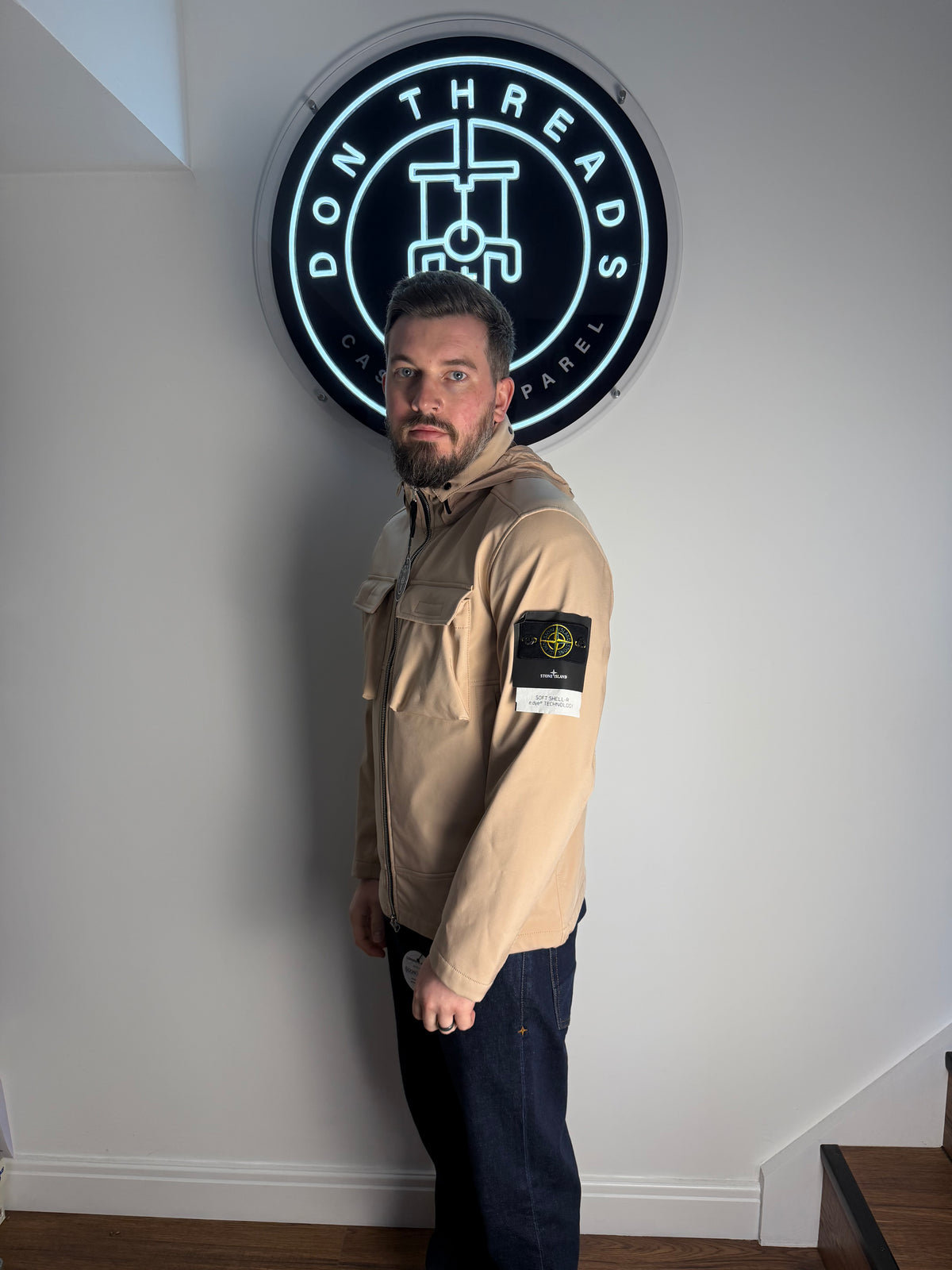 Stone Island Soft Shell-R e.dye Technology
