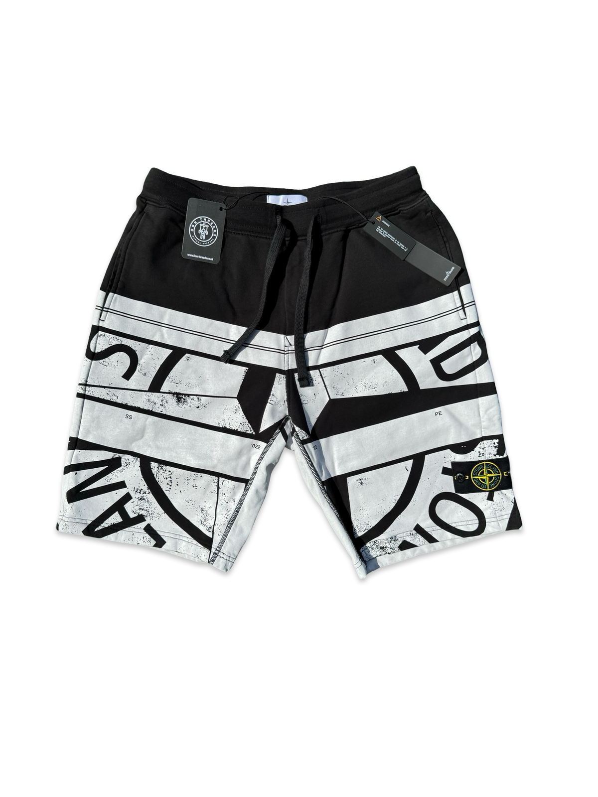 Stone Island Mosaic Fleece Shorts