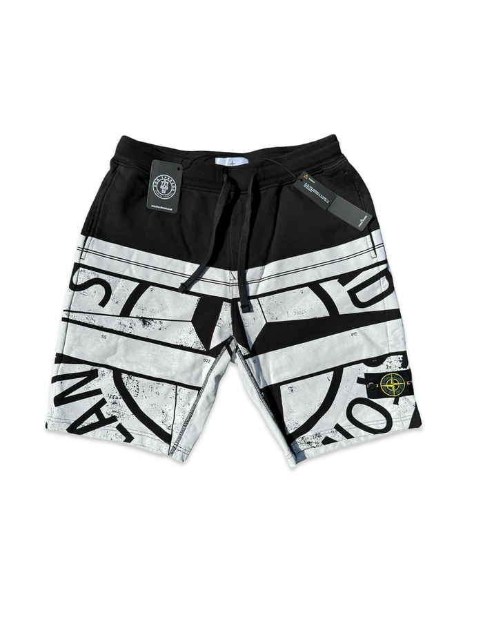 Stone Island Mosaic Fleece Shorts