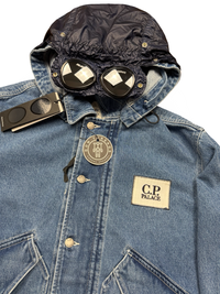 CP Company x Palace Denim 14 3/4Oz 3 in 1 Goggle Jacket