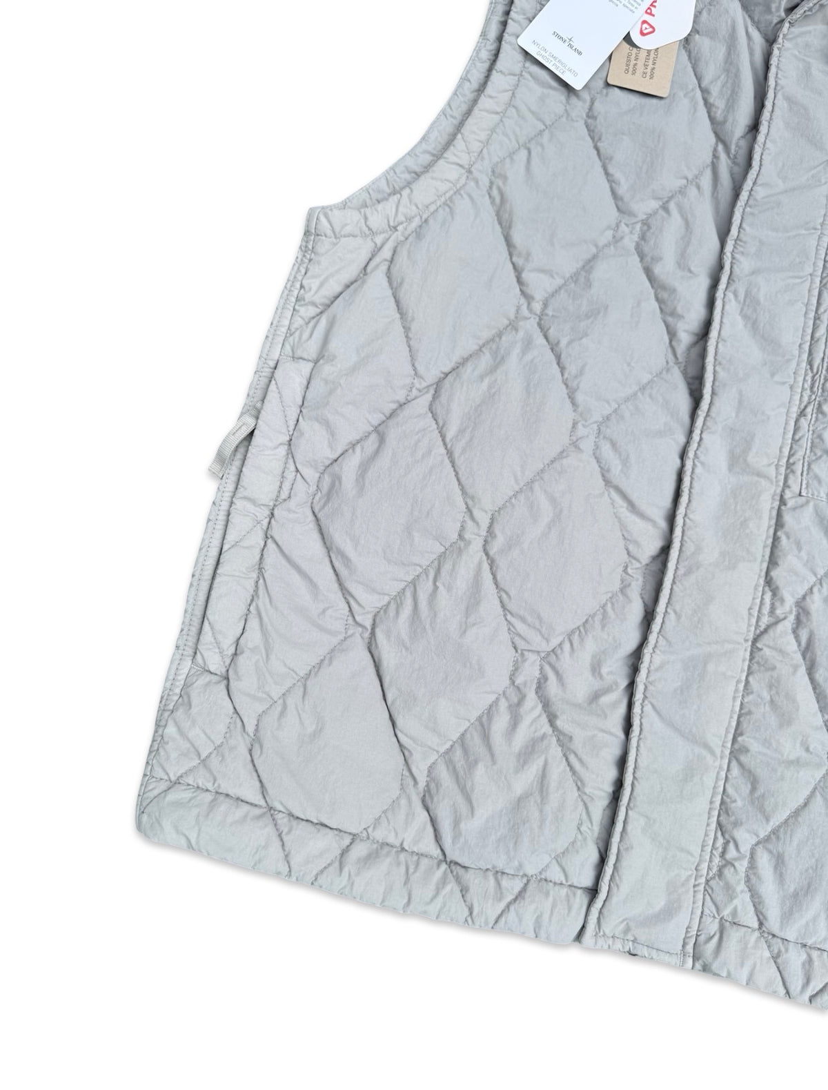 Stone Island Ghost Project Nylon Smerigliato Gilet With Primaloft TC