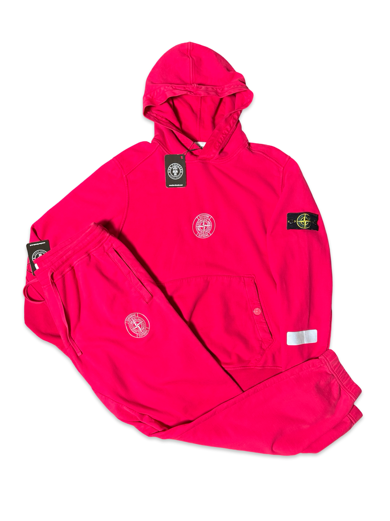 Stone Island X Supreme Pullover Reflective Hoodie