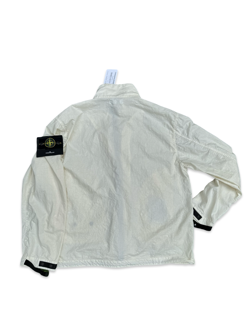 Stone Island Organic-Look Nylon Panama-TC Jacket