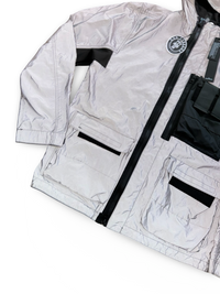 Stone Island Garment Dyed Plated Reflective With Mussola Gomata