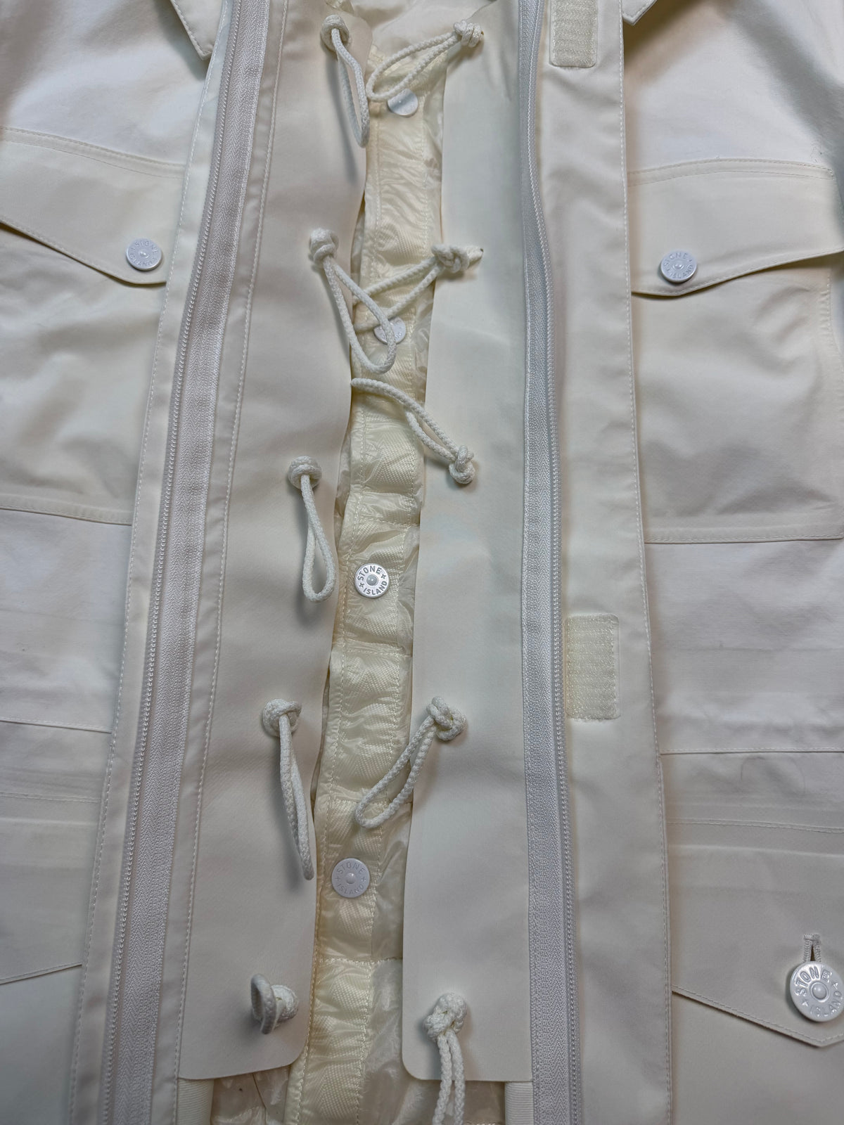 Stone Island Tank Shield Ghost Piece Featuring Multi Layer Fusion Technology