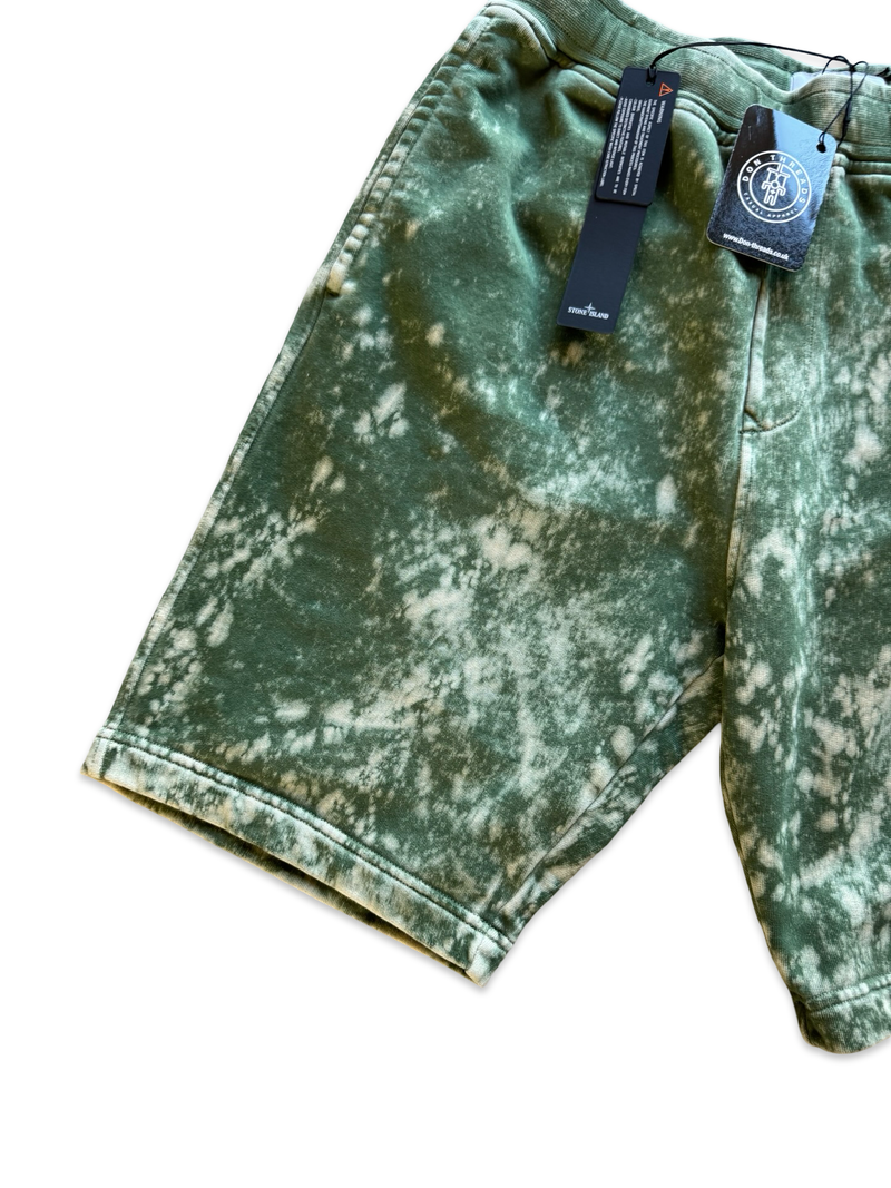 Stone Island OVD Acid Wash Fleece Shorts