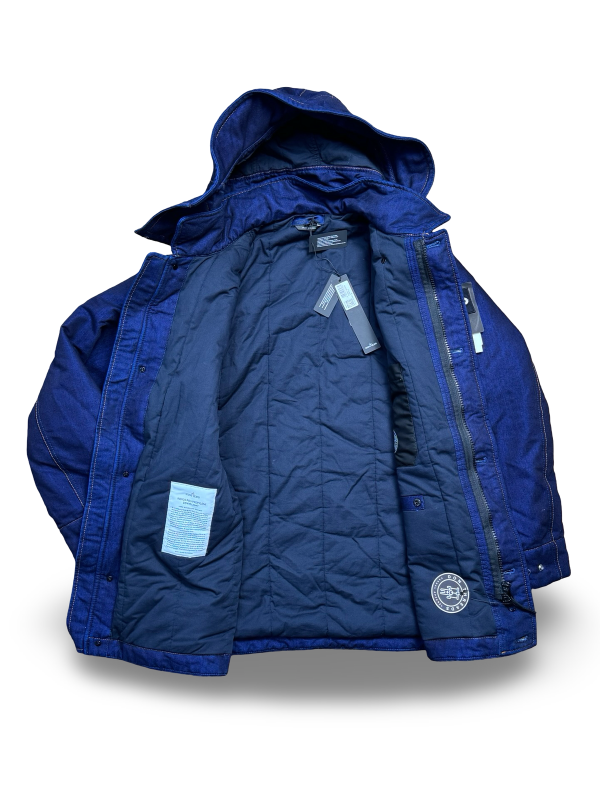 Stone Island Indigo Polypropylene Denim Light