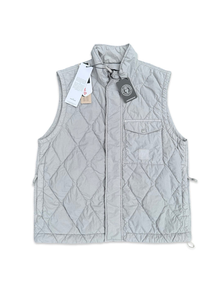 Stone Island Ghost Project Nylon Smerigliato Gilet With Primaloft TC