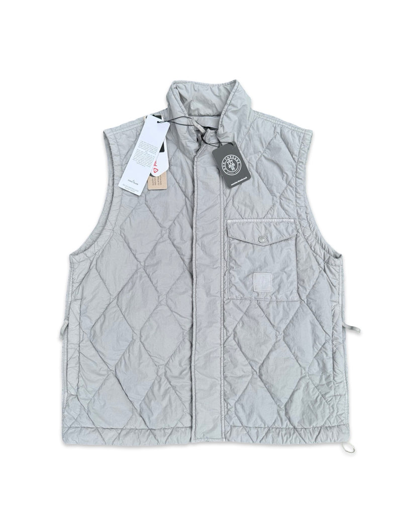 Stone Island Ghost Project Nylon Smerigliato Gilet With Primaloft TC