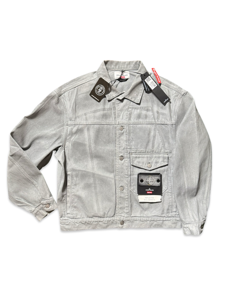 Stone Island Reflective Bull Denim-TC