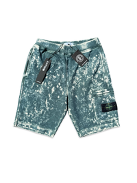 Stone Island OVD Acid Wash Fleece Shorts