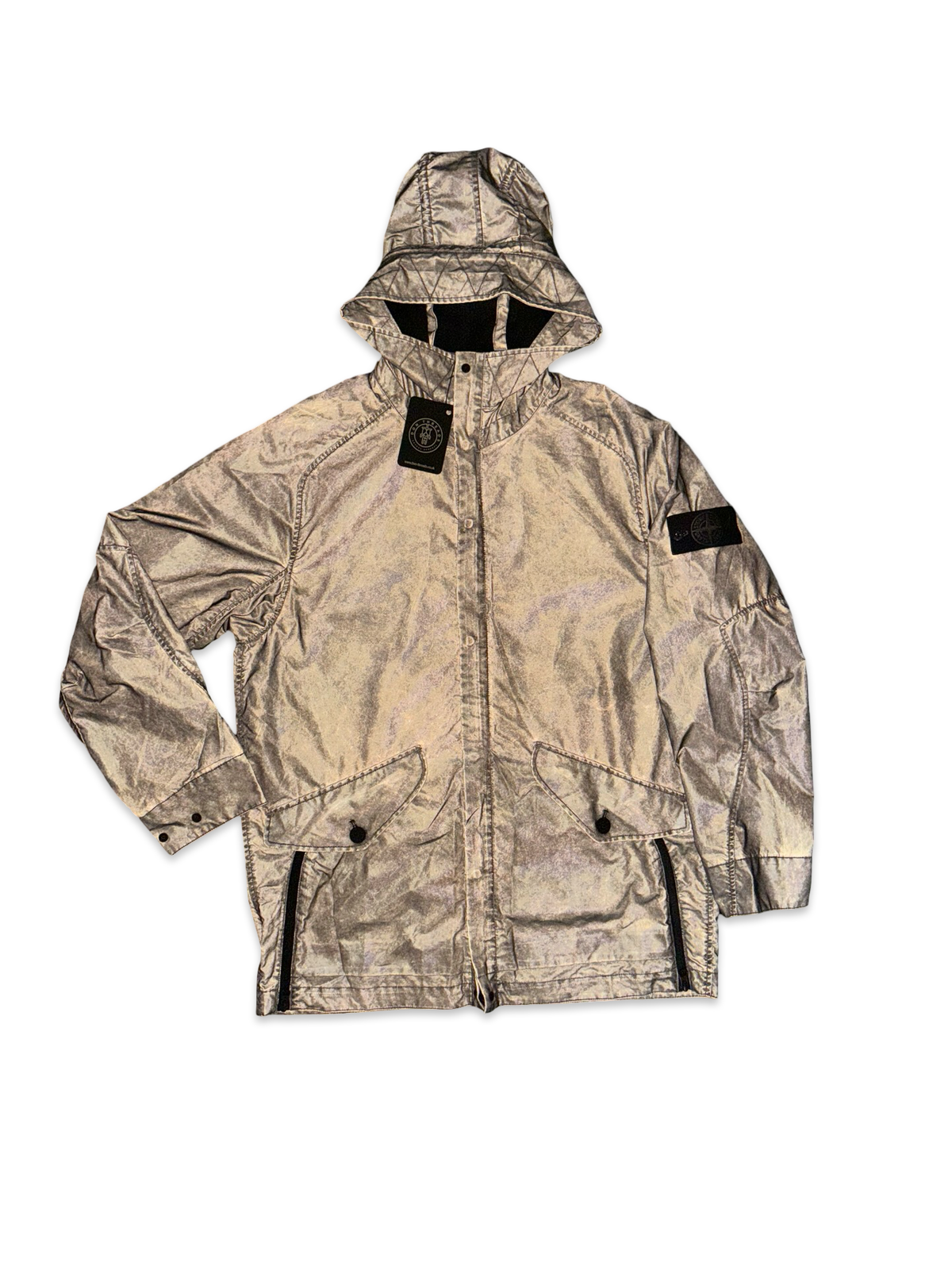 Stone Island Plated Reflective With Dust Colour Finish