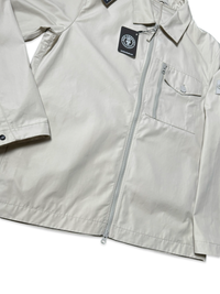 Stone Island Ghost Project Cotton Canvas Overshirt