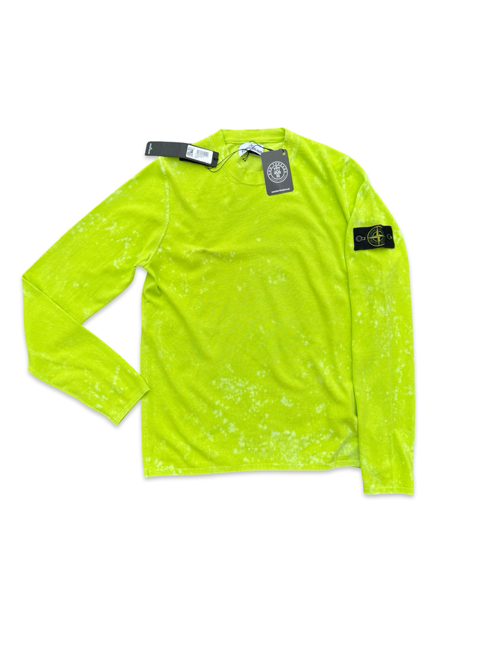 Stone Island Acid Wash OVD Knit Crewneck